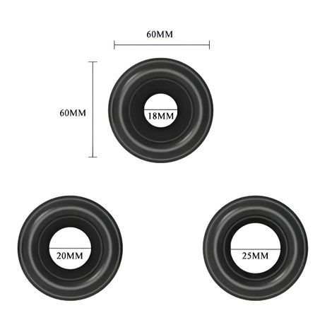Основне фото Вакуумна помпа з набором ущільнювальних манжет CANWIN Passion Pump P838-2 чорна