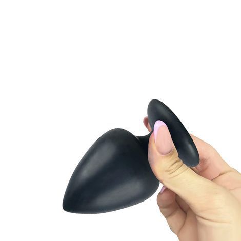 Основне фото Анальна пробка Black Velvets Extra чорний 14 см