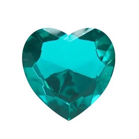 Основне фото Анальна пробка EGZO Silver Heart Plug M срібляста з бірюзовим кристалом 8,2 см