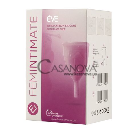 Основне фото Менструальна чаша Femintimate Eve S рожева Femintimate Eve S рожева