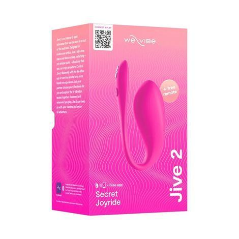 Основное фото Смарт-виброяйцо We-Vibe Jive 2 розовое 10,5 см