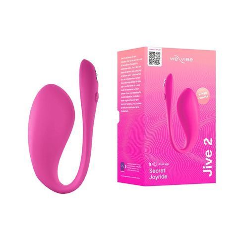 Основное фото Смарт-виброяйцо We-Vibe Jive 2 розовое 10,5 см