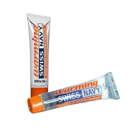 Основное фото Согревающий лубрикант Swiss Navy Warming Water Based Premium Lubricant 10 мл