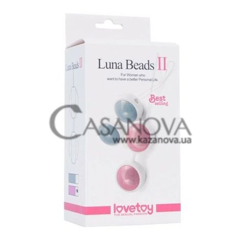Основне фото Вагінальні кульки Luna Beads II рожеві