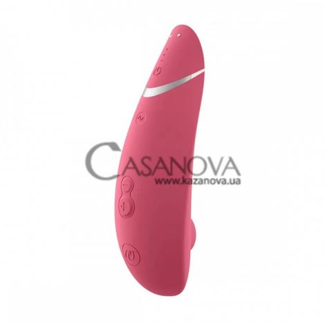 Основне фото Вакуумний кліторальний стимулятор Womanizer Premium 2 рожевий 15,5 см