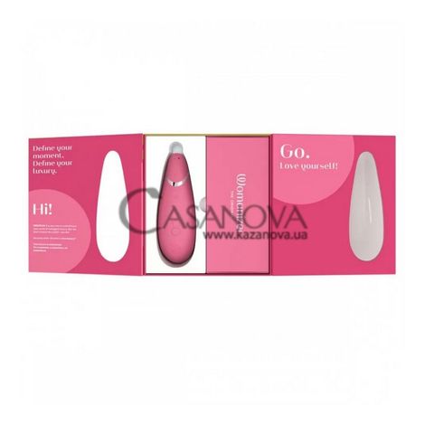 Основное фото Вакуумный клиторальный стимулятор Womanizer Premium 2 розовый 15,5 см