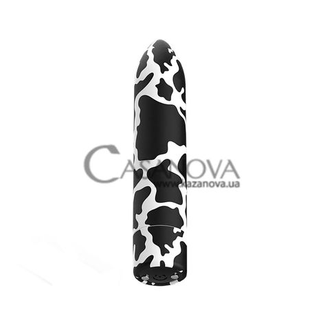 Основне фото Віброкуля Custom Bullets Cow біла з чорним 6,3 см