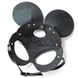 Дополнительное фото Маска мышки DS Fetish Mickey Mouse Leather чёрная