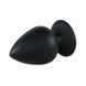 Додаткове фото Анальна пробка Black Velvets Extra чорний 14 см