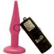 Дополнительное фото Анальная вибропробка Brutal Pink Plug розовая 12,5 см