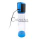 Дополнительное фото Автоматическая вакуумная помпа Men Powerup Passion Pump 5 - Speed Enlargement System голубая с прозрачным