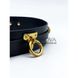 Додаткове фото Пояс для бондажу Upko Luxury Italian Leather Bondage Belt чорний