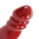 Дополнительное фото Полый страпон Red Boy красный 17,8 см
