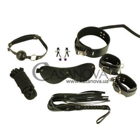Основне фото Набір для бондажу BDSM Starter Kit чорний