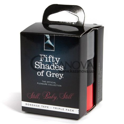 Основне фото Набір бондажних стрічок Fifty Shades of Grey Still, Baby, Still 3 шт