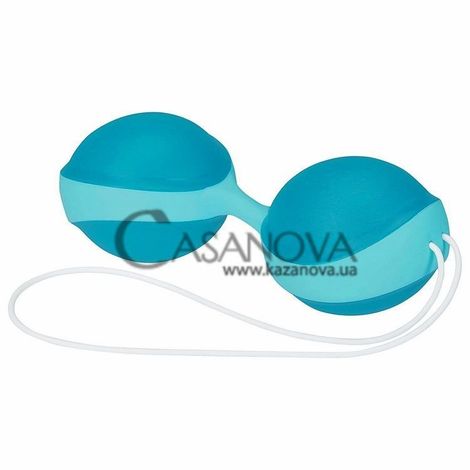 Основное фото Вагинальные шарики GymBalls Duo бирюзово-голубые