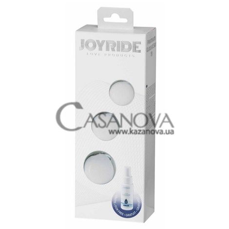 Основне фото Вагінальні кульки Joyride Love Products Premium GlassiX Set 19 прозорі