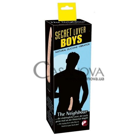 Основне фото Вібратор Secret Lover Boys The Neighbour тілесний 20,3 см