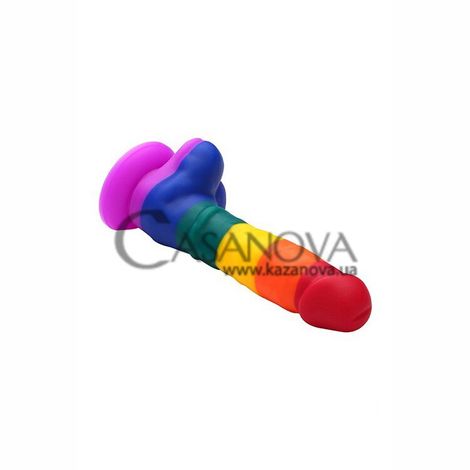 Основне фото Фалоімітатор Colourful Love Dildo різнокольоровий 17,5 см