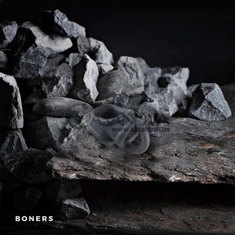 Основне фото Ерекційне кільце Boners Ball Splitter сіре