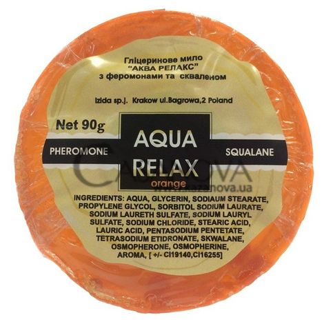 Основное фото Мыло с феромонами Aqua Relax апельсин 90 г
