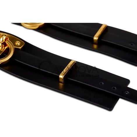 Основное фото Наручники Upko Luxury Italian Leather Handcuffs чёрные