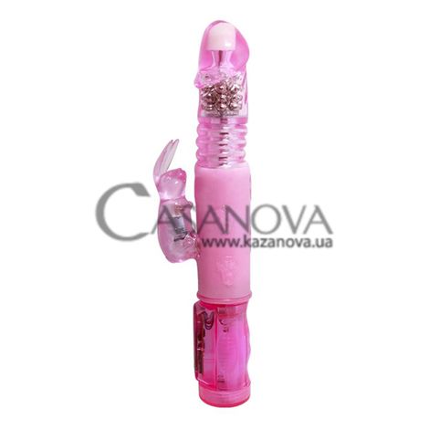 Основное фото Rabbit-вибратор Lybaile Crazy Bunny розовый 23,3 см