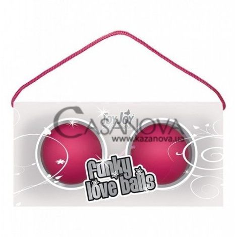 Основне фото Вагінальні кульки Funky Love Balls рожеві
