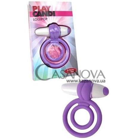Основное фото Виброкольцо Play Candi Lollipop фиолетовое