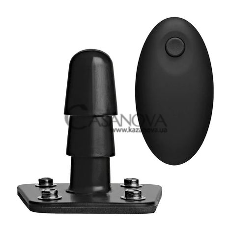Основное фото Вибрострапон G-Spot Vibrating Pleasure Set черный 16,5 см