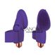 Дополнительное фото Клиторальный вибратор на палец ST-40196-5 фиолетовый 9 см