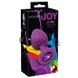 Дополнительное фото Анальная пробка Colorful Joy Jewel Purple Plug Medium фиолетовая 8 см