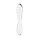 Двухсторонний стеклянный фаллоимитатор Satisfyer Dazzling Crystal 1 прозрачный 18,2 см