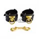 Дополнительное фото Наручники Upko Luxury Italian Leather Handcuffs чёрные