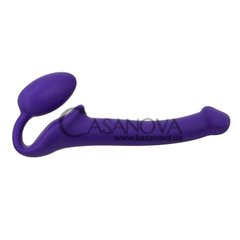 Основное фото Безремневой страпон Strap-On-Me Violet S фиолетовый 15,5 см