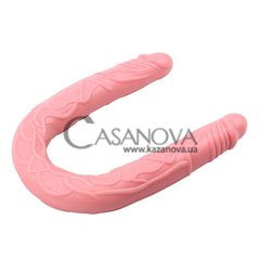 Основне фото Подвійний фалос Chisa Hi-Basic Jelly Flexible Double Dong тілесний 50,5 см