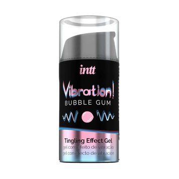 Основне фото Рідкий вібратор Intt Vibration! Bubble Gum жувальна гумка 15 мл