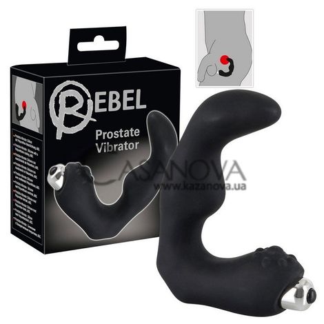 Основное фото Вибромассажёр простаты Rebel Prostate Vibrator чёрный