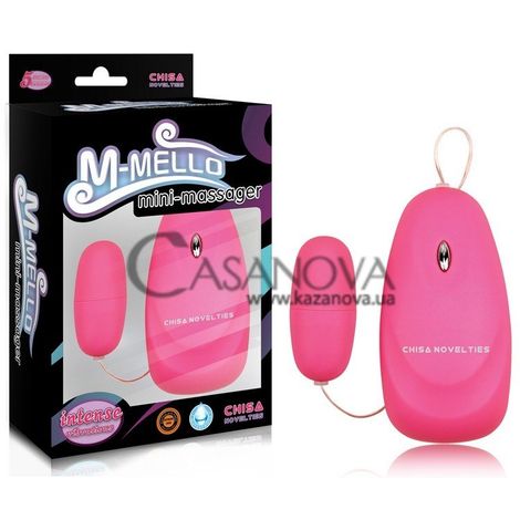 Основне фото Віброяйце M-Mello Mini-Massager рожеве 5,7 см