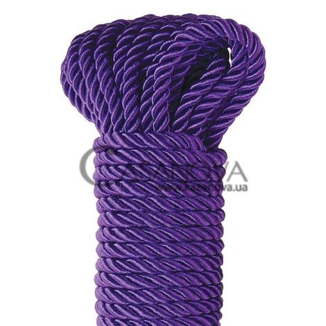 Основне фото Мотузка для зв'язування Fetish Fantasy Series Deluxe Silky Rope фіолетова 9,8 м