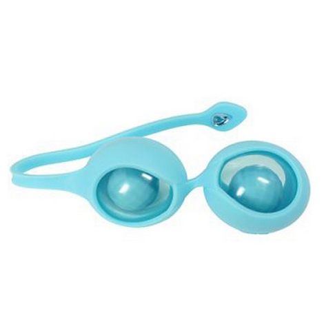 Основне фото Вагінальні кульки OVO L1A Petite Love Balls блакитні
