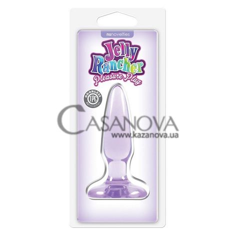 Основное фото Анальная пробка Jelly Rancher Mini фиолетовая 8,1 см