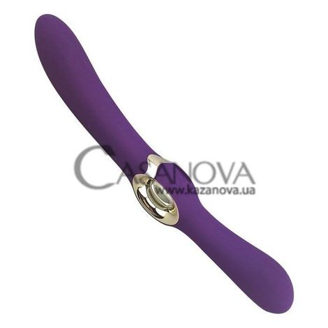 Основное фото Двухсторонний вибратор Lealso Entice Angel Love Massager пурпурный 32 см