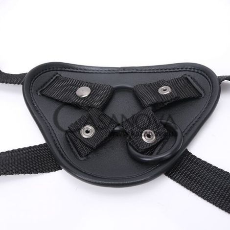 Основное фото Трусики для страпона sLash BDSM Strap-On Silicone Ring чёрные