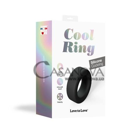 Основне фото Кільце ерекційне Love To Love Cool Ring чорне