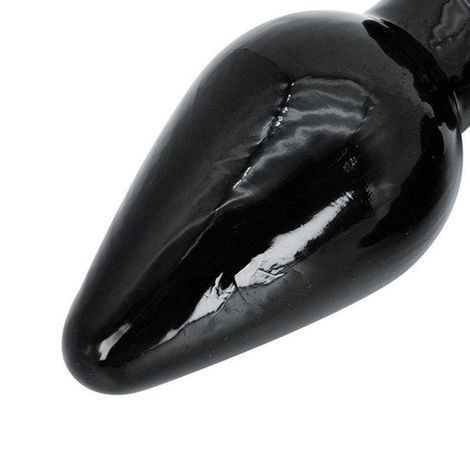 Основное фото Анальная пробка для фистинга Hidden Desire Extreme Buttplug Large чёрная 14 см