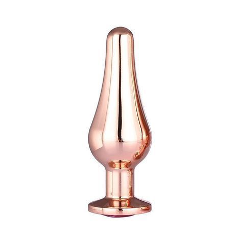 Основне фото Анальна пробка Gold Pleasure Plug M рожеве золото 11 см