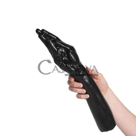 Основне фото Фалоімітатор для фістингу All Black Fisting Dildo чорний 39 см