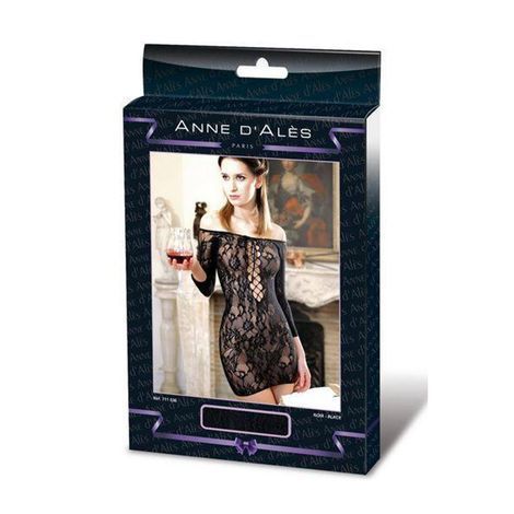 Основное фото Платье Anne Dales Fetish Dinner XL чёрное