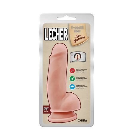 Основное фото Реалистичный фаллоимитатор на присоске Chisa Novelties Lecher теленый 18 см